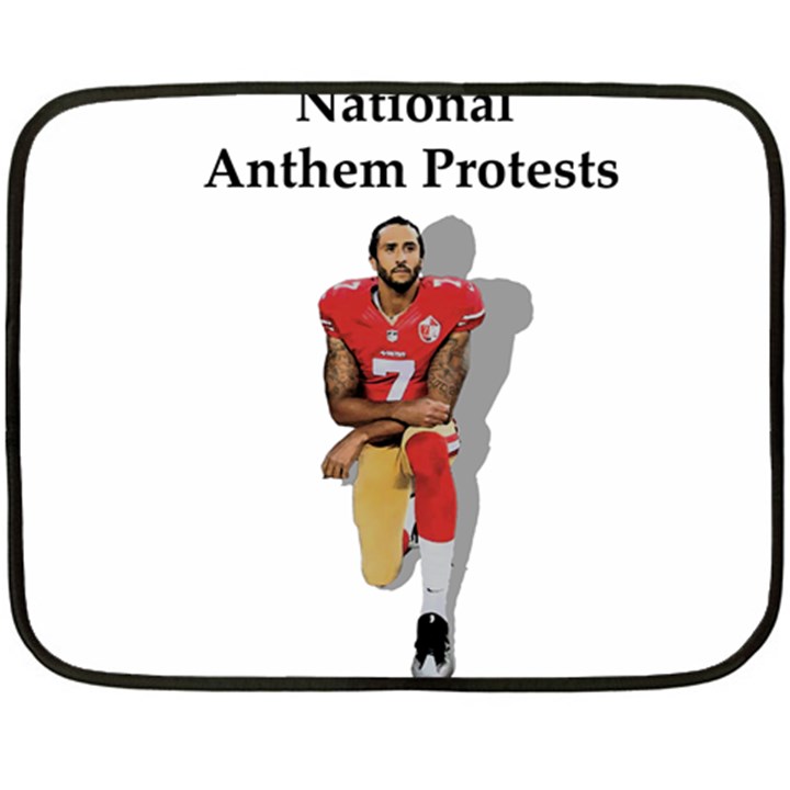 National Anthem Protest Fleece Blanket (Mini)