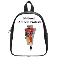 National Anthem Protest School Bag (small) by Valentinaart