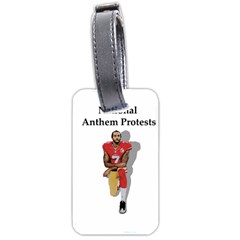 National Anthem Protest Luggage Tags (one Side)  by Valentinaart