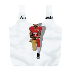 National Anthem Protest Full Print Recycle Bags (l)  by Valentinaart