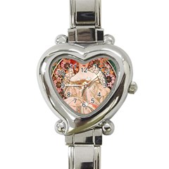 Alfons Mucha   F  Champenois Imprimeur ¨|diteur Heart Italian Charm Watch by NouveauDesign