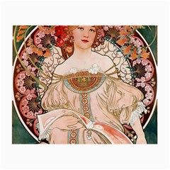 Alfons Mucha   F  Champenois Imprimeur ¨|diteur Small Glasses Cloth (2-side) by NouveauDesign