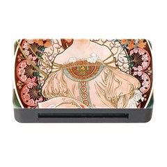 Alfons Mucha   F  Champenois Imprimeur ¨|diteur Memory Card Reader With Cf by NouveauDesign