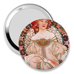 Alfons Mucha   F  Champenois Imprimeur ¨|diteur 3  Handbag Mirrors by NouveauDesign