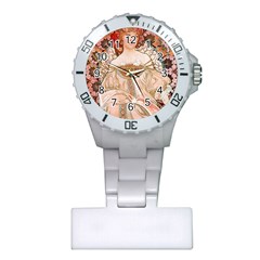 Alfons Mucha   F  Champenois Imprimeur ¨|diteur Plastic Nurses Watch by NouveauDesign