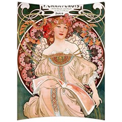 Alfons Mucha   F  Champenois Imprimeur ¨|diteur Back Support Cushion