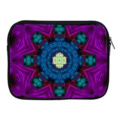 Sunshine Mandala And Fantasy Snow Floral Apple Ipad 2/3/4 Zipper Cases by pepitasart