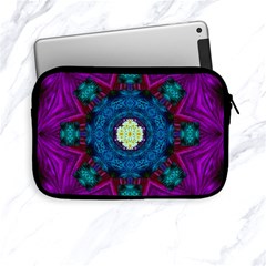 Sunshine Mandala And Fantasy Snow Floral Apple Ipad Mini Zipper Cases by pepitasart