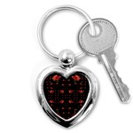 Roses From The Fantasy Garden Key Chains (Heart)  Front