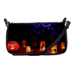 Awaiting Halloween Night Shoulder Clutch Bags by gothicandhalloweenstore