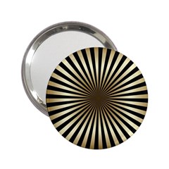 Art Deco Goldblack 2 25  Handbag Mirrors by NouveauDesign