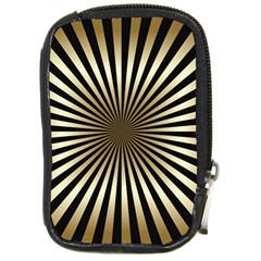 art deco goldblack Compact Camera Cases