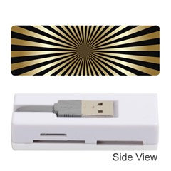 Art Deco Goldblack Memory Card Reader (stick)  by NouveauDesign