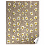 Star Fall Of Fantasy Flowers On Pearl Lace Canvas 36  x 48   35.26 x46.15  Canvas - 1