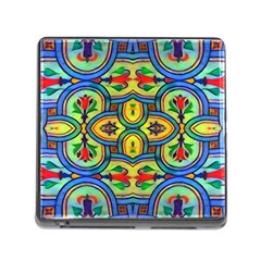 L ooera In Lyrical Abstraction Memory Card Reader (square) by DeneWestUK