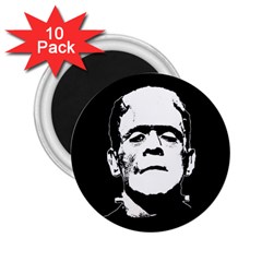 Frankenstein s Monster Halloween 2 25  Magnets (10 Pack)  by Valentinaart