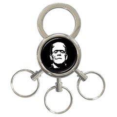 Frankenstein s Monster Halloween 3-ring Key Chains by Valentinaart