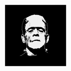 Frankenstein s Monster Halloween Medium Glasses Cloth (2-side) by Valentinaart