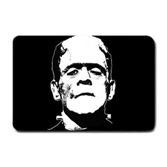 Frankenstein s Monster Halloween Small Doormat  by Valentinaart