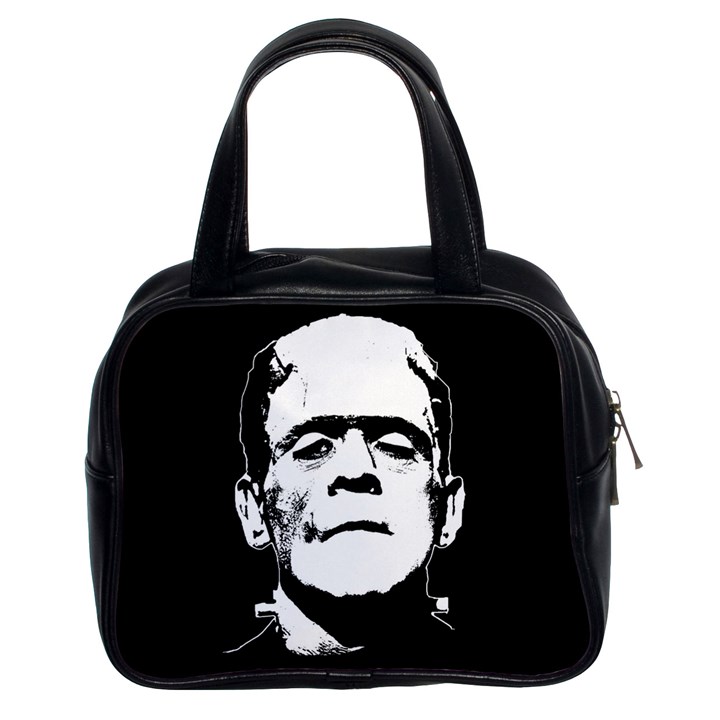 Frankenstein s monster Halloween Classic Handbags (2 Sides)