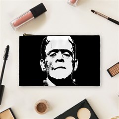 Frankenstein s Monster Halloween Cosmetic Bag (medium)  by Valentinaart