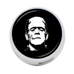 Frankenstein s Monster Halloween 4-port Usb Hub (one Side) by Valentinaart