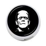 Frankenstein s monster Halloween 4-Port USB Hub (One Side) Front