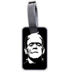 Frankenstein s Monster Halloween Luggage Tags (two Sides) by Valentinaart