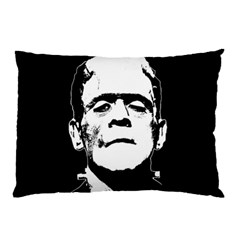 Frankenstein s Monster Halloween Pillow Case (two Sides) by Valentinaart