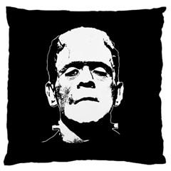 Frankenstein s Monster Halloween Large Cushion Case (two Sides) by Valentinaart