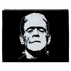 Frankenstein s Monster Halloween Cosmetic Bag (xxxl)  by Valentinaart