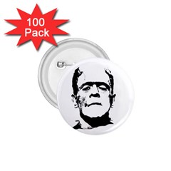 Frankenstein s Monster Halloween 1 75  Buttons (100 Pack)  by Valentinaart