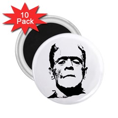 Frankenstein s Monster Halloween 2 25  Magnets (10 Pack)  by Valentinaart