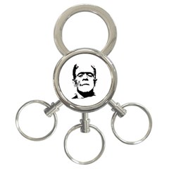 Frankenstein s Monster Halloween 3-ring Key Chains by Valentinaart