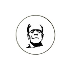 Frankenstein s Monster Halloween Hat Clip Ball Marker (4 Pack) by Valentinaart