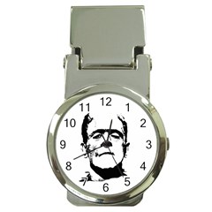 Frankenstein s Monster Halloween Money Clip Watches by Valentinaart