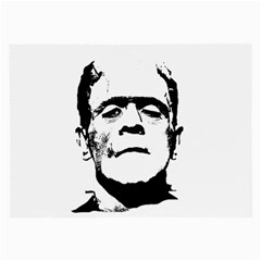 Frankenstein s Monster Halloween Large Glasses Cloth (2-side) by Valentinaart