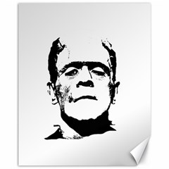 Frankenstein s Monster Halloween Canvas 11  X 14   by Valentinaart