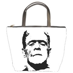 Frankenstein s Monster Halloween Bucket Bags by Valentinaart