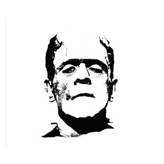 Frankenstein s Monster Halloween Double Sided Flano Blanket (small)  by Valentinaart