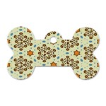 Stars and other shapes pattern                               Dog Tag Bone (One Side) Front