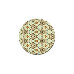 Stars And Other Shapes Pattern                               Golf Ball Marker (4 Pack) by LalyLauraFLM