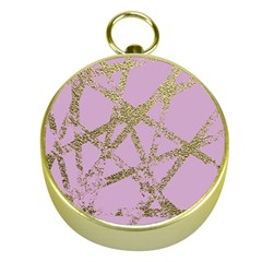 Modern,abstract,hand Painted, Gold Lines, Pink,decorative,contemporary,pattern,elegant,beautiful Gold Compasses by NouveauDesign