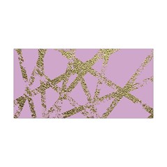 Modern,abstract,hand Painted, Gold Lines, Pink,decorative,contemporary,pattern,elegant,beautiful Yoga Headband by NouveauDesign