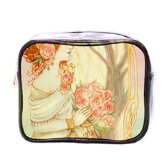 Beautiful Art Nouveau Lady Mini Toiletries Bags by NouveauDesign