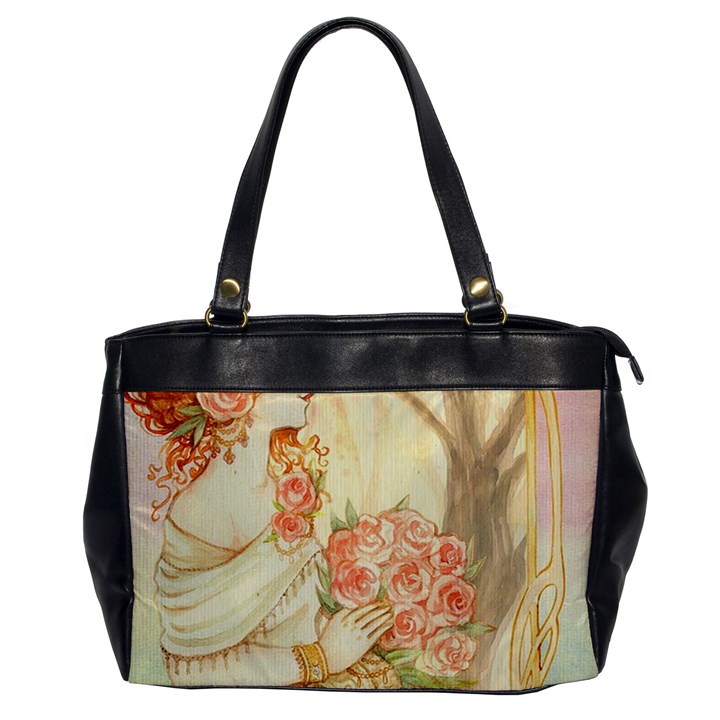 Beautiful Art Nouveau lady Office Handbags