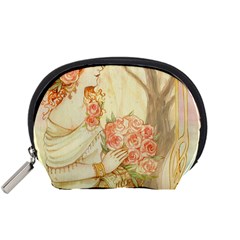 Beautiful Art Nouveau Lady Accessory Pouches (small)  by NouveauDesign