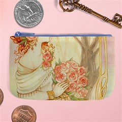 Beautiful Art Nouveau Lady Large Coin Purse by NouveauDesign