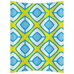 Blue Rhombus Pattern                              Back Support Cushion