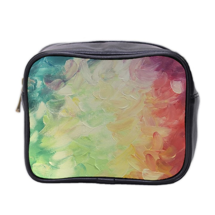 Painted canvas                                 Mini Toiletries Bag (Two Sides)